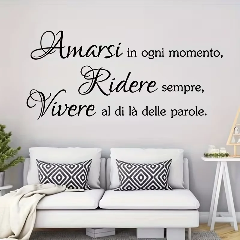 1pc Inspirational Italian Quote 