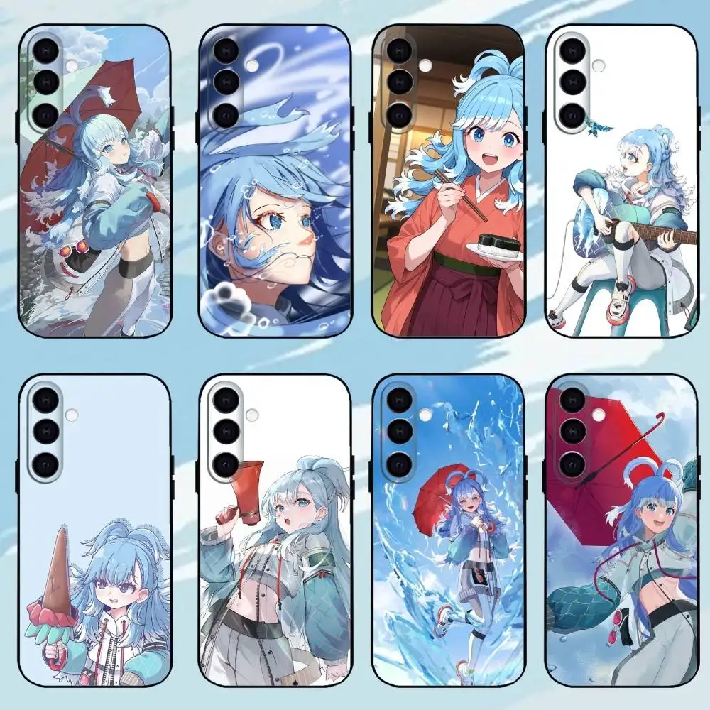 حافظة هاتف K-Kobo K-Kanaeru لهاتف سامسونج جالاكسي A73، A72، A71، A70، A53، A52، A51، غلاف أسود ll