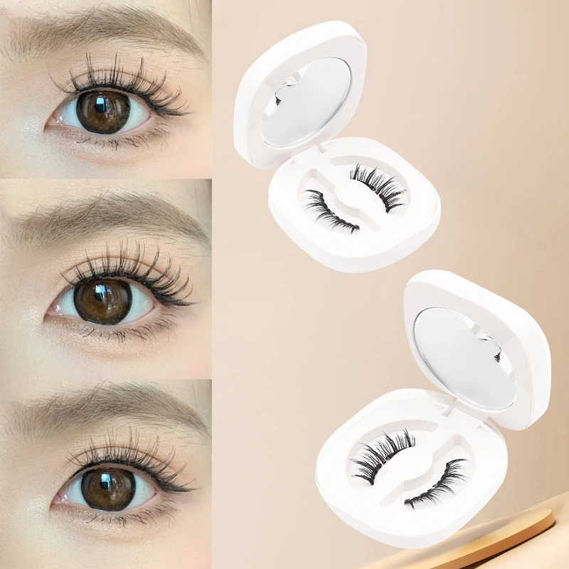Magnetische Wimpern wasserdicht magnetisches Set natürliche falsche Wimpern weiche magnetische Wimpern magnetische Wimpern Set Pinzette Make-up – Detail 6