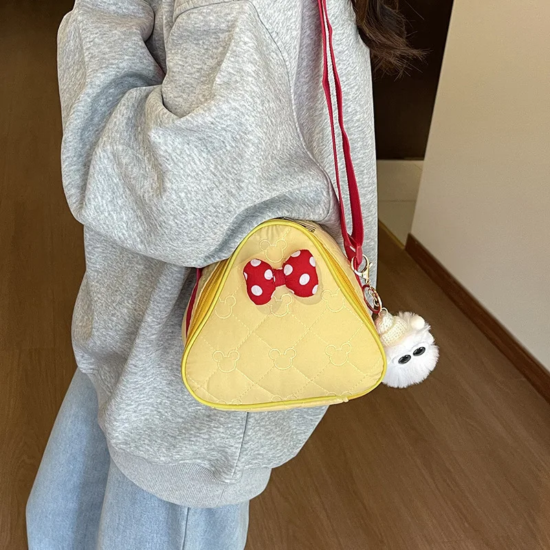 Modna mini torebka na ramię dla niej na rok 2025, etui na telefon w kształcie sera, kawaii torebka crossbody, kreatywna kosmetyczka na szminkę, torba do przechowywania kosmetyków. ​