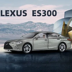 Lexus-子供用の合金車モデルのおもちゃ,1:24モデル,lexus es300,日曜大工,金属,おもちゃ,ロールバック,高品質,シミュレーション,ギフト