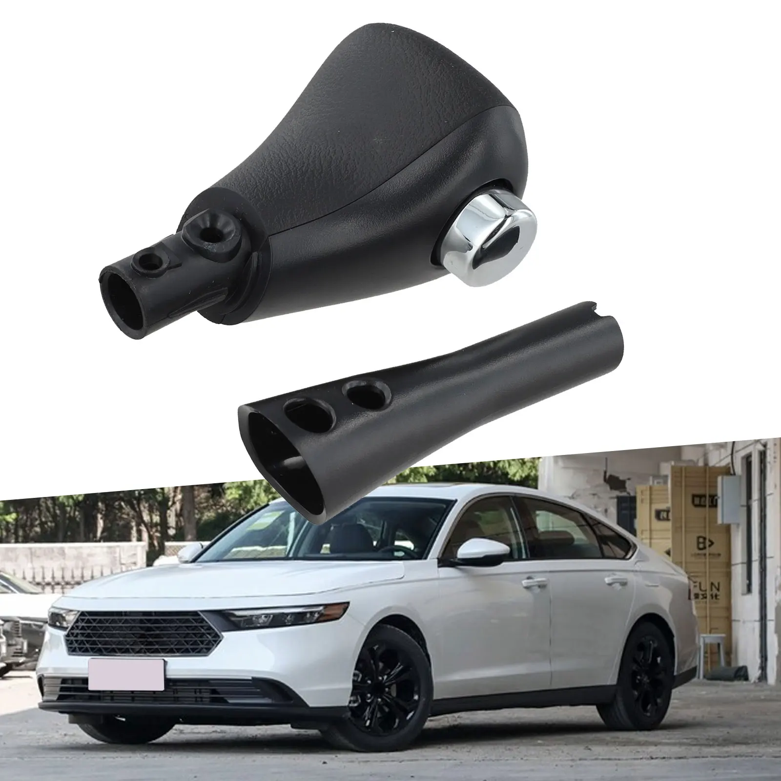 Perfect Fit For Honda Accord Stylish Accessories Gear Head Replacement Automatic Shift Handle Serviceable Material