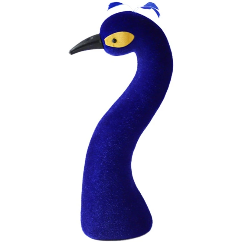 Decorationative Bird Head Figurine For Flower Bouquets Table Displays And Indoor Decoration J0MC