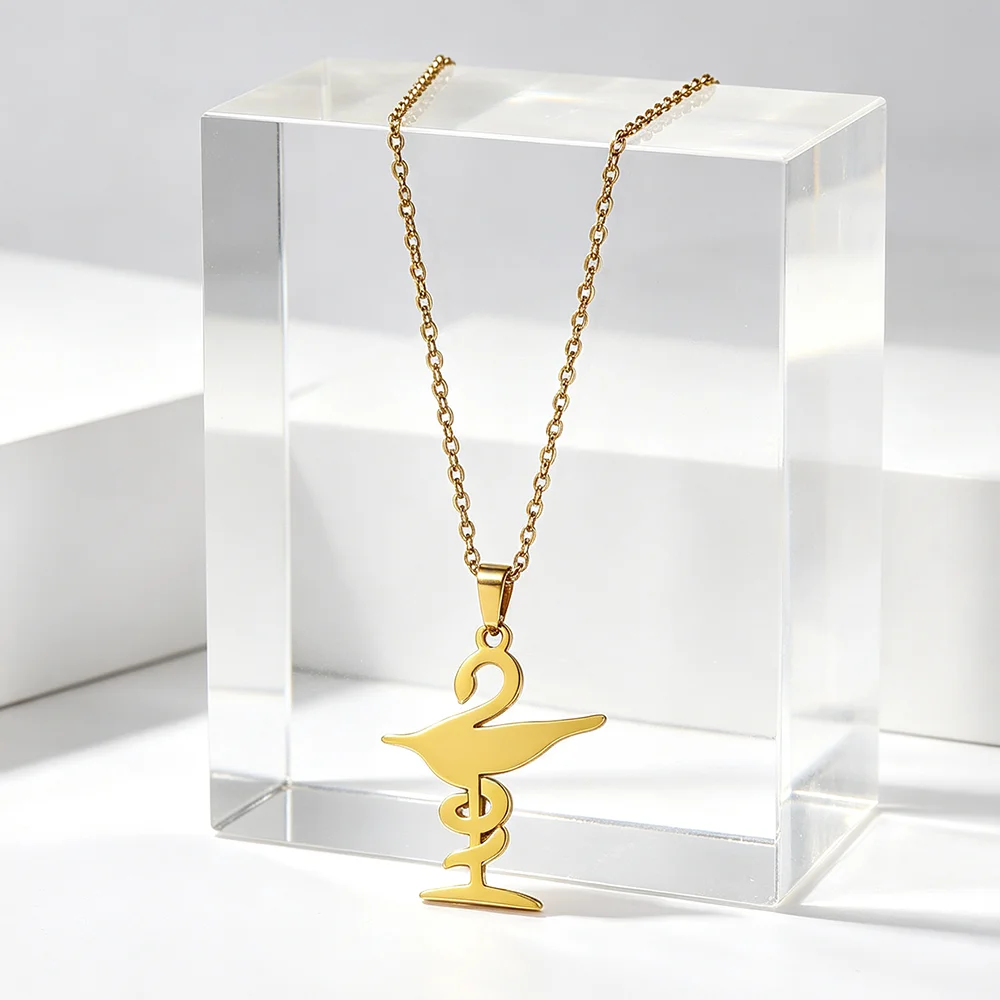 Kalung dengan liontin berbentu - Steel Chain ulasan dan harga