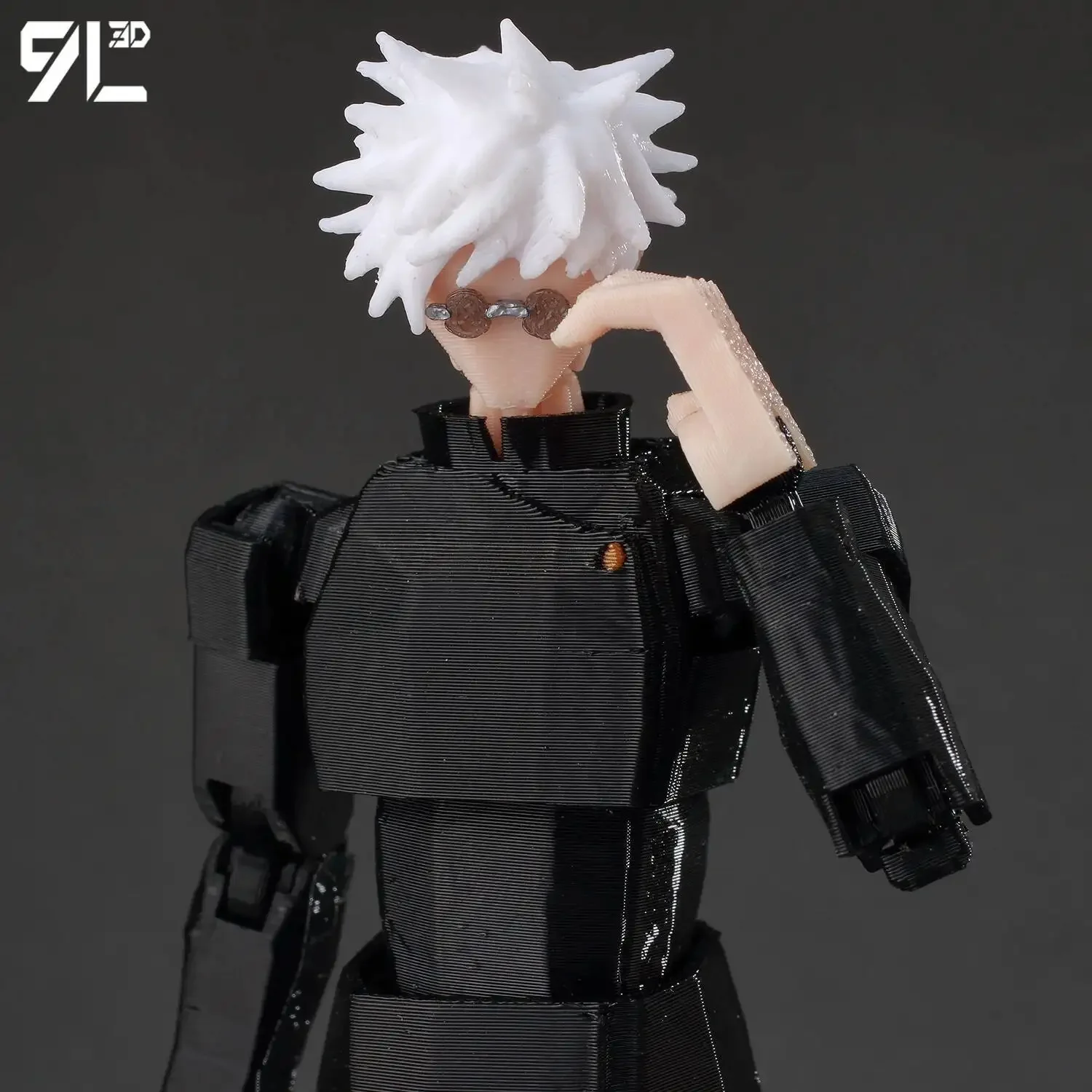 9L3D Titan 13 Vormontiertes Gojo Sukuna Jujutsu Toji Actionfiguren-Set 3D-Druck Dummy Glücksbringer Vollkörper Mechanischer Roboter Spielzeug – Detail 14