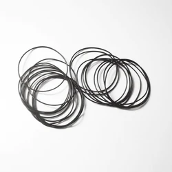 0.6mm Thick Rubber O Ring 10PCS/Pack Waterproof Watch Back Case Gasket 33mm to 36mm Inner Diameter for Watch Repair