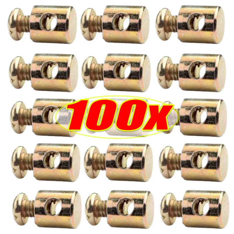 Fixing Buckles Throttle Cable Clip Head Steel Wire Rope Cable Conversion Heads for Vehicles Part Accessories Motorcycle Throttle