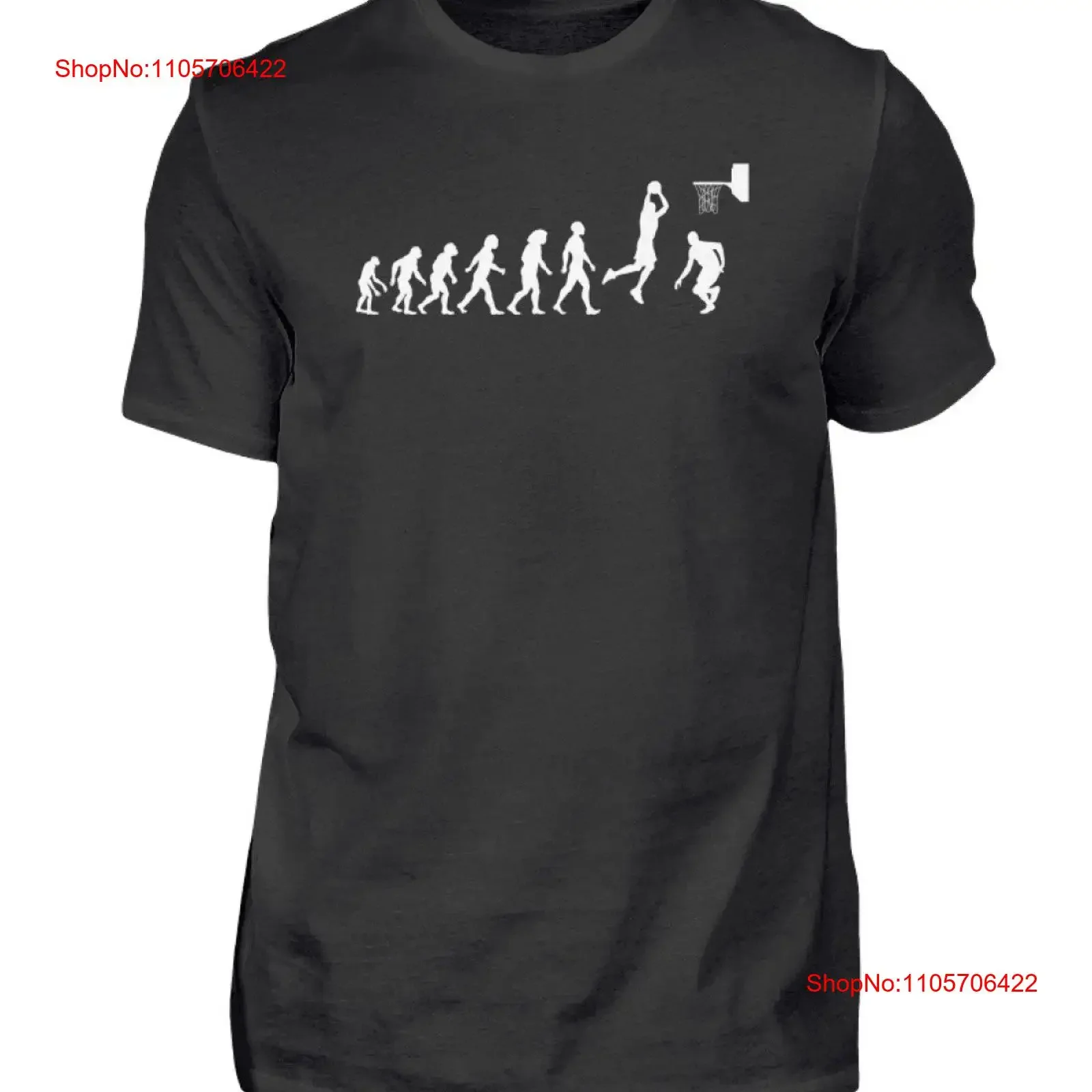 Basketball Player Evolution Basket Idea T Shirt Men's vintage Washed Versatile Stylish Slightly designer clothes graphic