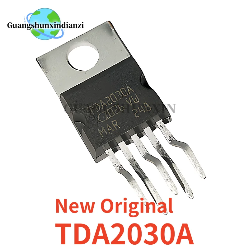 5-10-20PCS New Original TDA2030 TDA2030A TO220-5 linear audio amplifier short-circuit and thermal protection IC