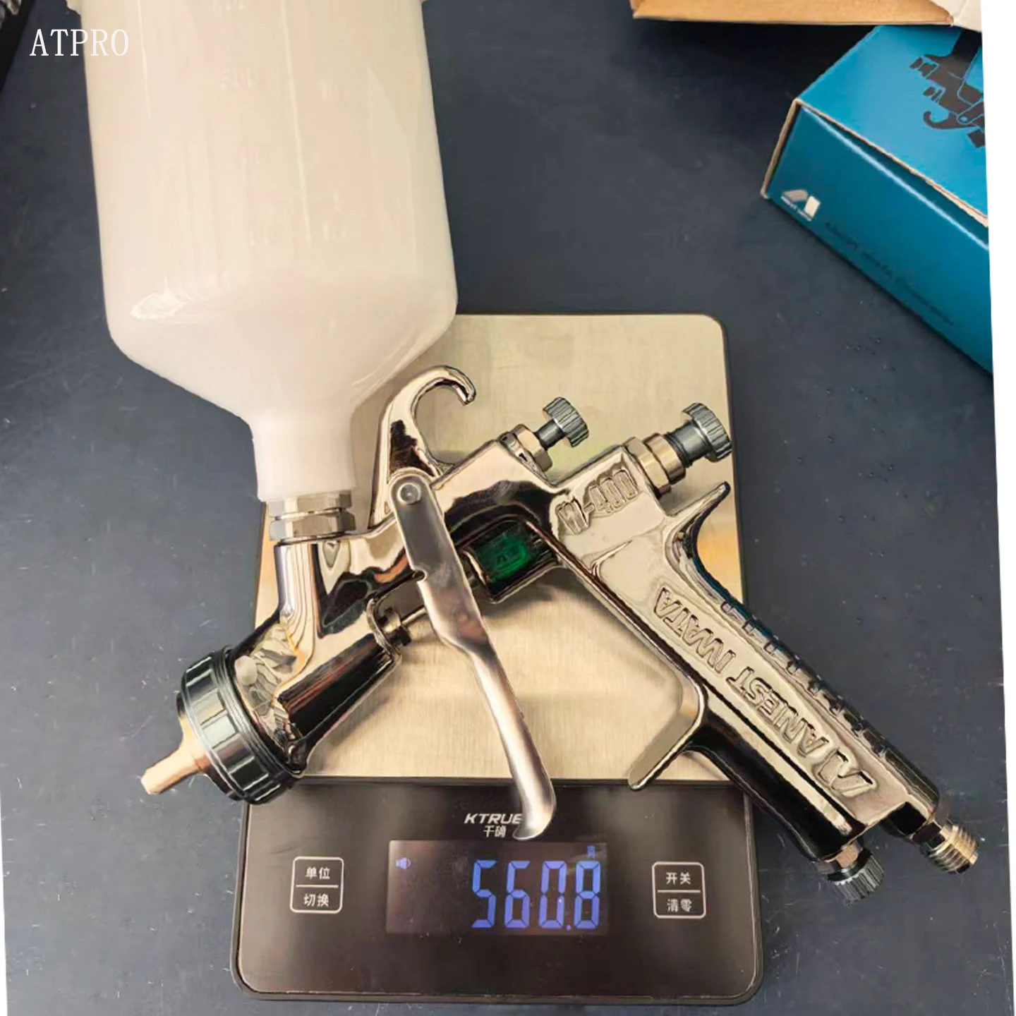 

Краскопульт ANEST W400-S35 (Япония), сопло 1.4 мм, для прозрачного лака автомобиля