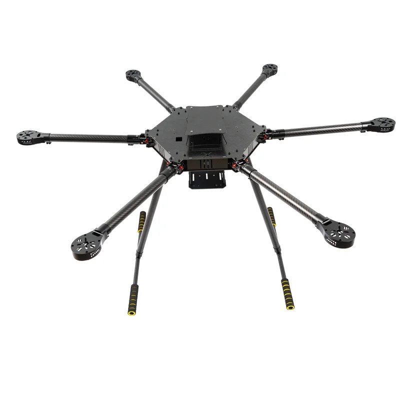 Kit de cadre HGouopter avec train d'atterrissage pour vol FPV PIXHAWK, cadre Hexa-Rotor, bras pliable, entièrement en fibre de carbone, F960, ZD960