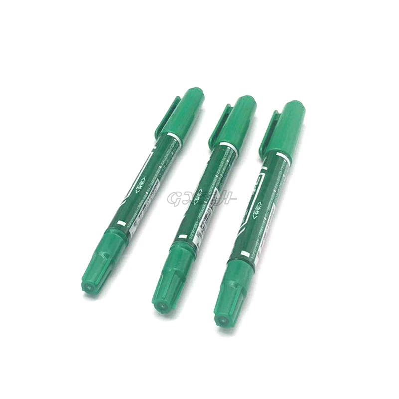 Tinten markierung stift dünner Kopf Haken linien stift wasserdichter Doppelkopf ölige Markierung farbe schwarzes Gemälde