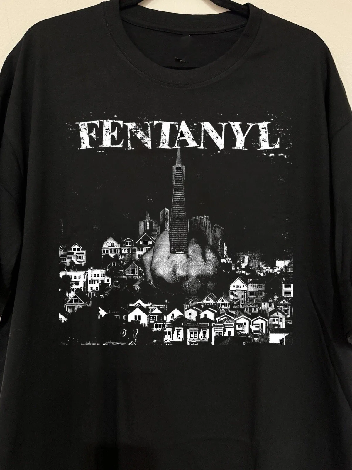Fentanyl Band Black Size S-5XL T-shirt short sleeve BL2311