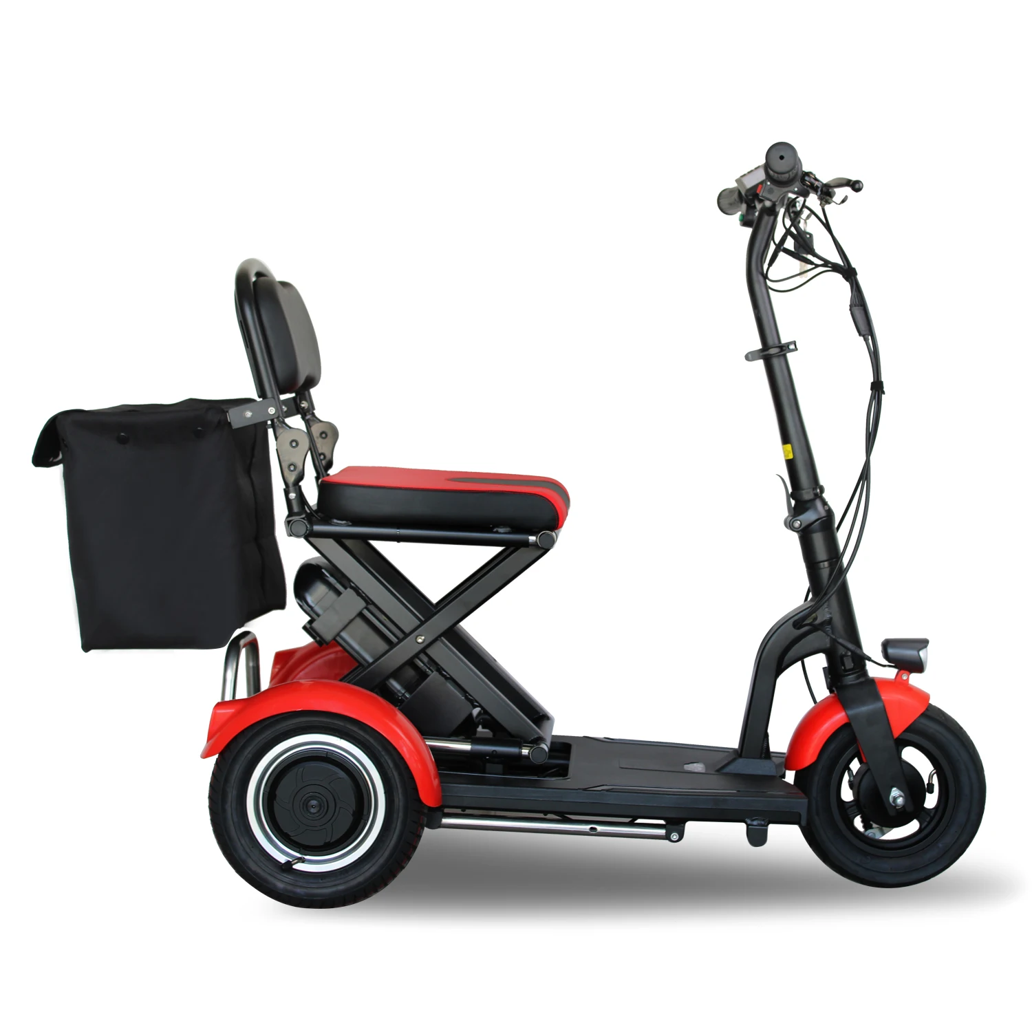 DYNALION Elderly Electric 4 Wheel Disabled Handicap Folding Mobility Scooter Foldable Electric Mobility Scooter