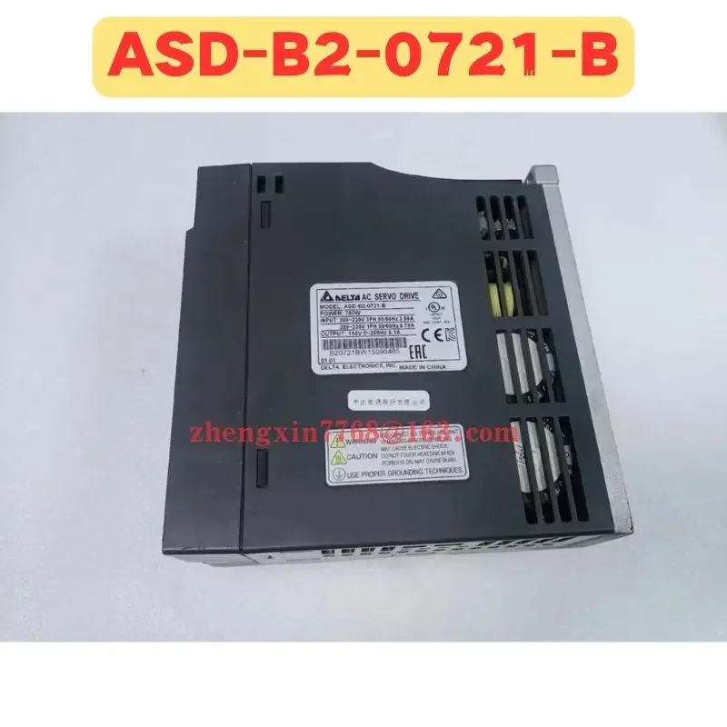 تم اختبار محرك سيرفو مستعمل ASD-B2-0721-B ASD B2 0721 B وظيفة عادية بشكل جيد