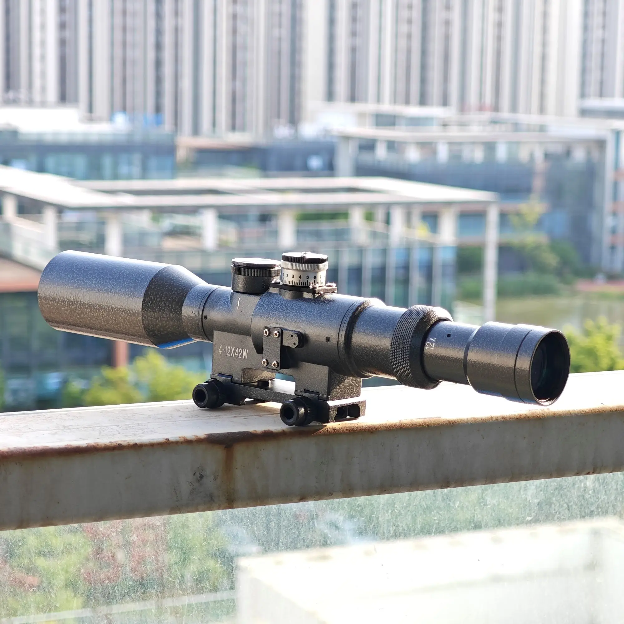 

Тактический прицел Svd 4-12X42 с передним зажимом для плосковой сетки Svd IR с подсветкой, прицел для охотничьего прицела