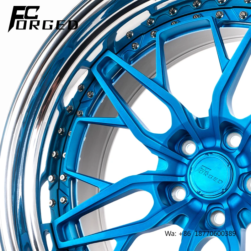 Juego de 2 o 3 Ruedas Forjadas para Auto, Rin de 18 Pulgadas, 22/24, Personalizadas, 19, 20, 21, 23 / 5x120, 5x112, 5x127, 5x114.3