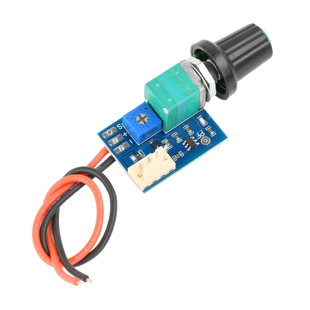 DC 12V PWM Speed Controller Fan Speed governor 4 Wire Computer Temperature control Switch for PC CPU Cooler Fan Manual Stop