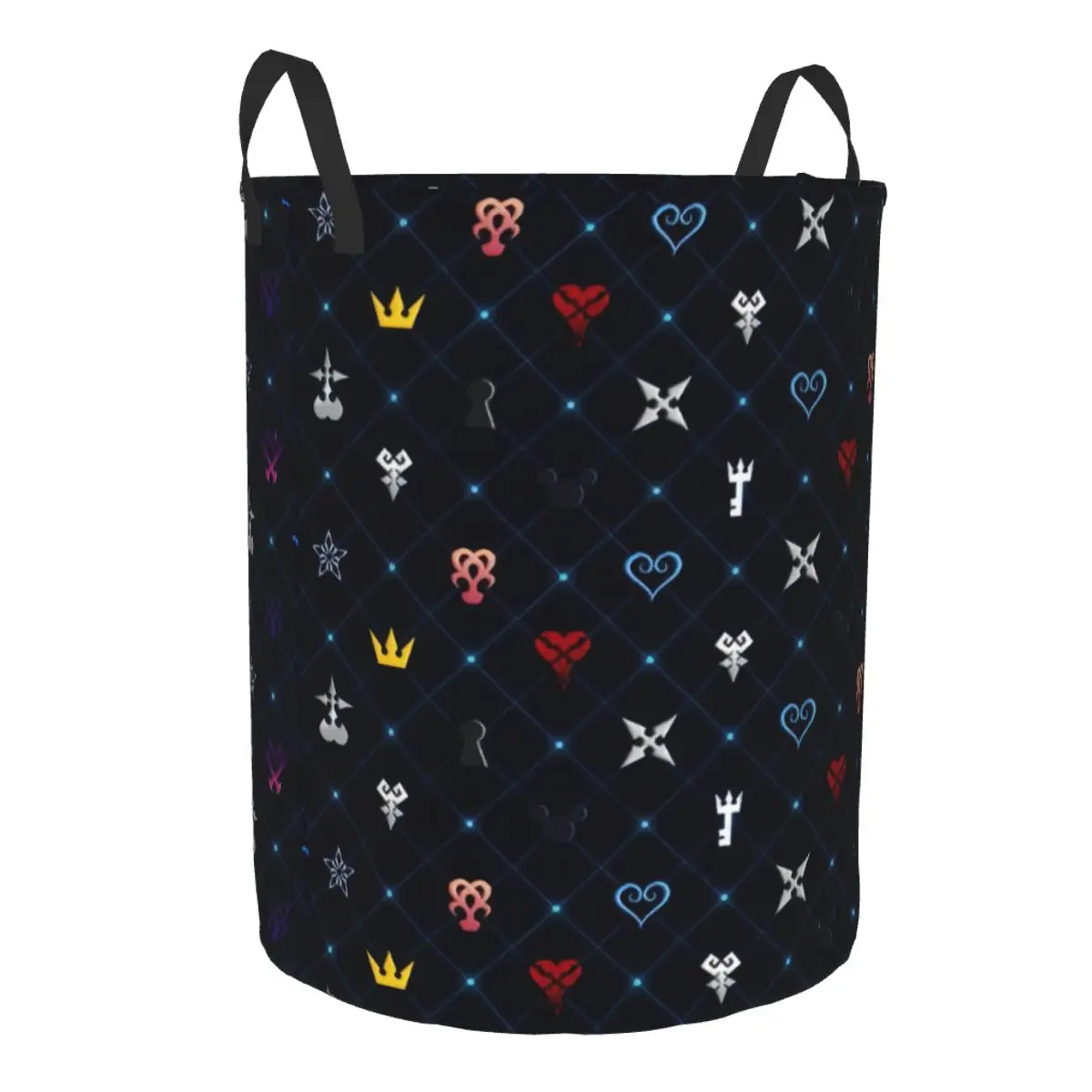 Dream Drop Distance Kingdom Hearts Game Laundry Hamper Large Clothes Storage Basket Toys Bin Organizer for Boy Girl