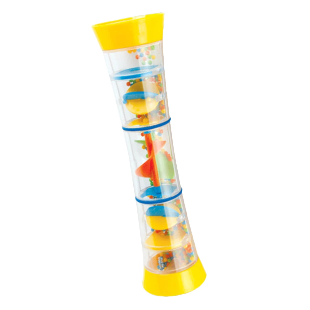 

Rain Sound Kaleidoscope Learning Toys Kids for Children Music Plastic Toddler Baby Hand Bell