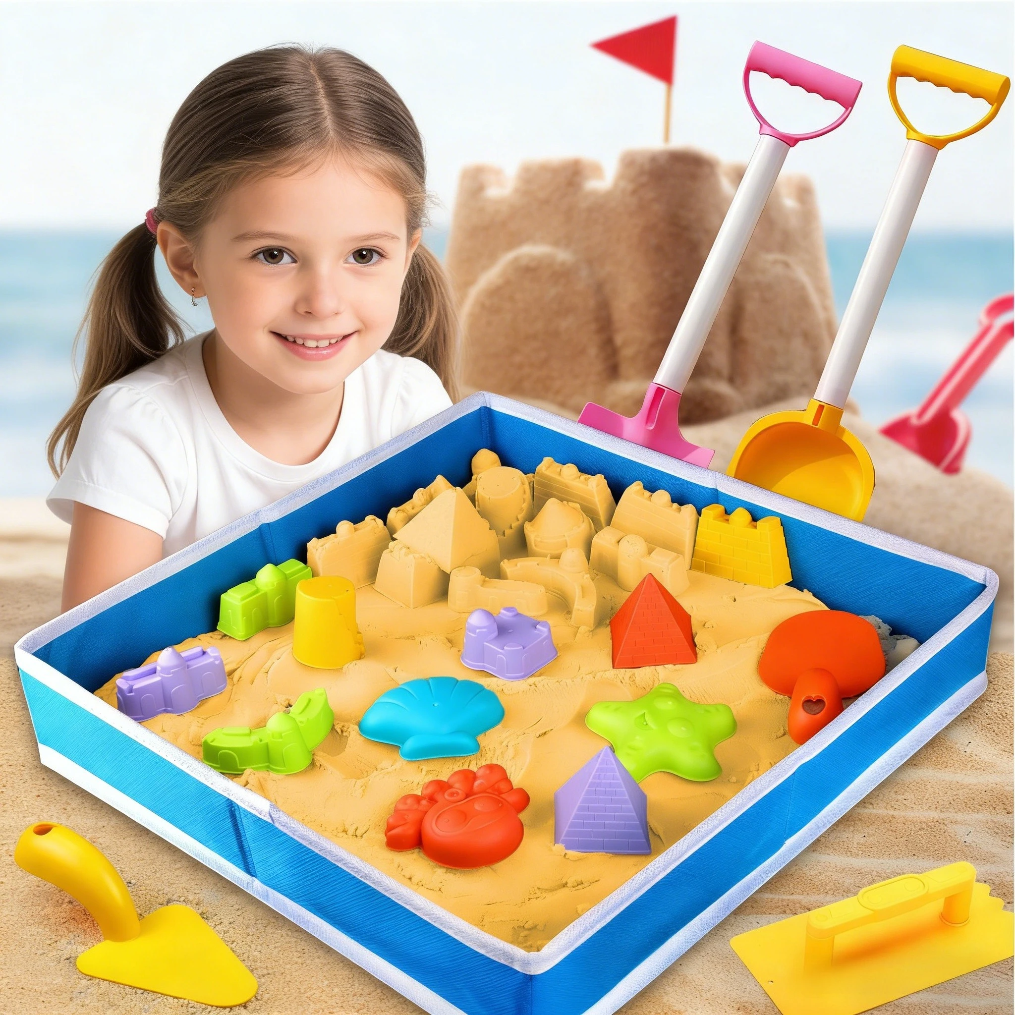 

1pc Kids Beach Toy Set for Sand Digging Water Play Outdoor Fun Random Colors