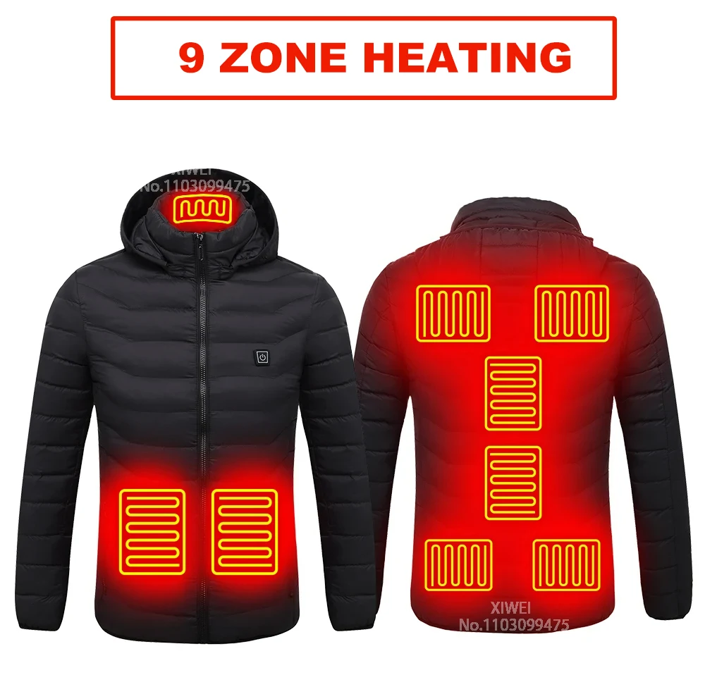 21 Areas Heated Jacket For Men Women USB Electric Heated Down Jacket Thermal Self Heating Jacket Hiking Camping Ski Winter Coat 18 Sf5add73e11234bbba7c56016a165775bG