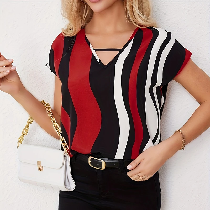 Summer women's fashion shirt tops, women's top shirts, women's women