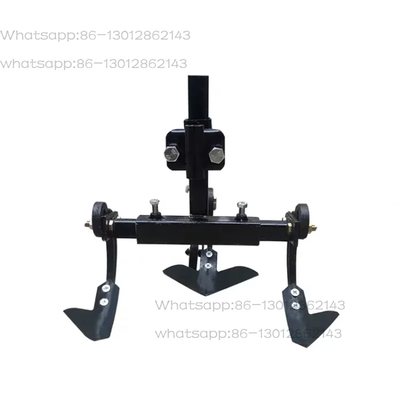 Rotating lawn mower, mini bulk harvester accessories, lawn bulk loosening