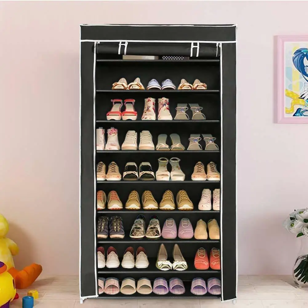 

New durable 10 layer shoe rack and shoe cabinet organizer