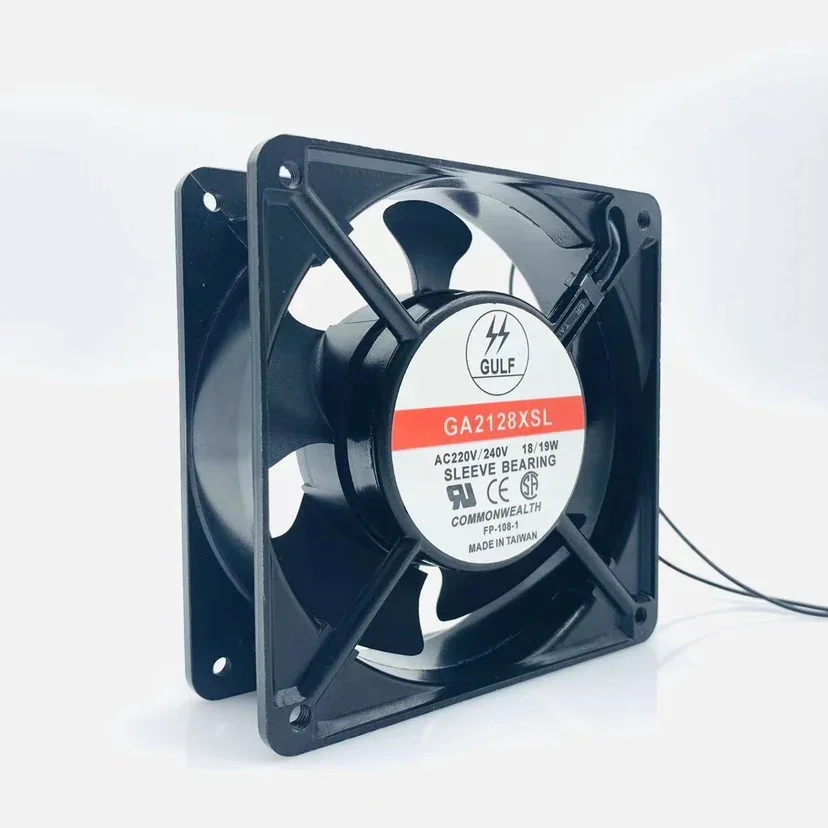 

GULF GA2128XSL AC 220 В 18/19 Вт 120x120x38 мм 2-проводной охлаждающий вентилятор для сервера