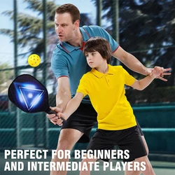 Pickleball racket USAPA standard wooden racket suitable for beginners intermediate players teenagers  pickleball paddle