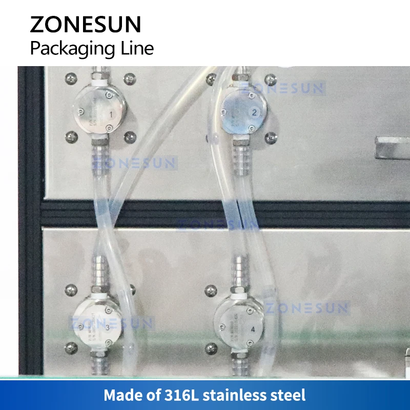 Zonesun linha de produção de embalagem de garrafa de vinho, enchimento líquido, tampa de cortiça, cápsula de pvc, termo retrátil, rotulagem redonda ZS-FAL180Z5