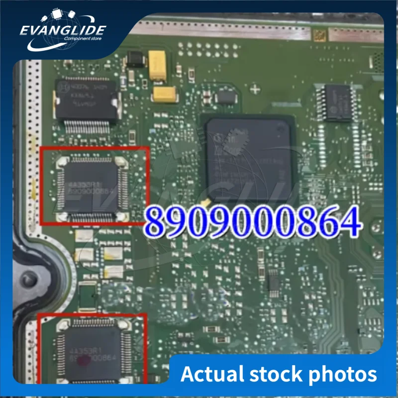 2 PCS/LOT Original & New 8909000864 For Repair Volkswagen / BMW / Audi / Ford   Car Engine Computer Ignition / Fan Chip