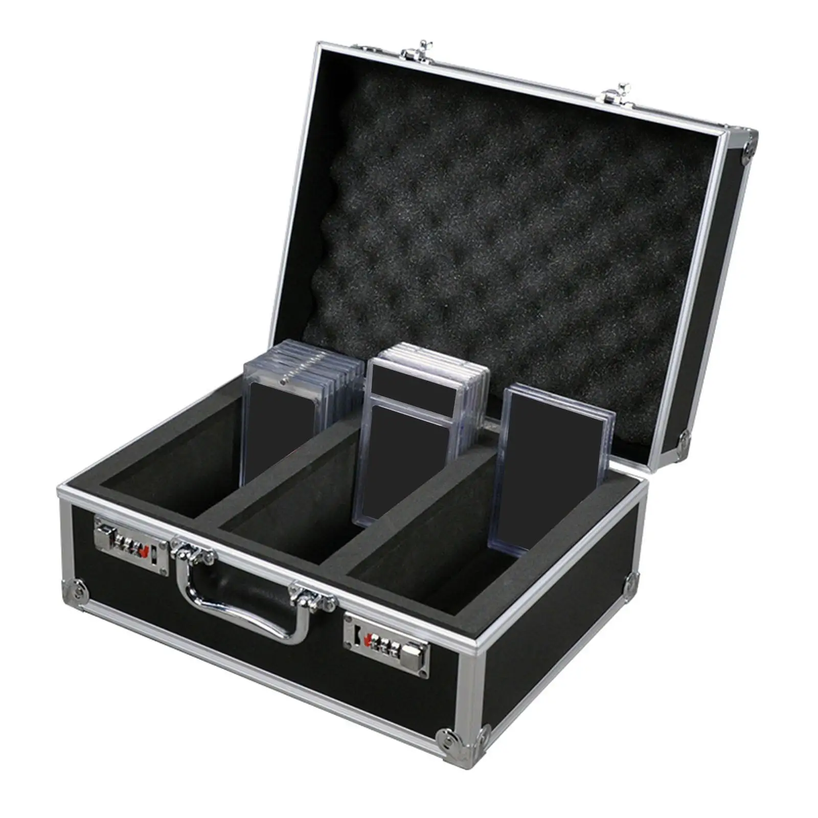 Trading Card Storage Box,Deck Organizer, Protector Card Case,toploaders Card