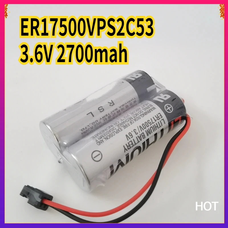 

1pce ER17500V 2 Combination ER17500VPS2C53 3.6V 2700mah Battery Pack