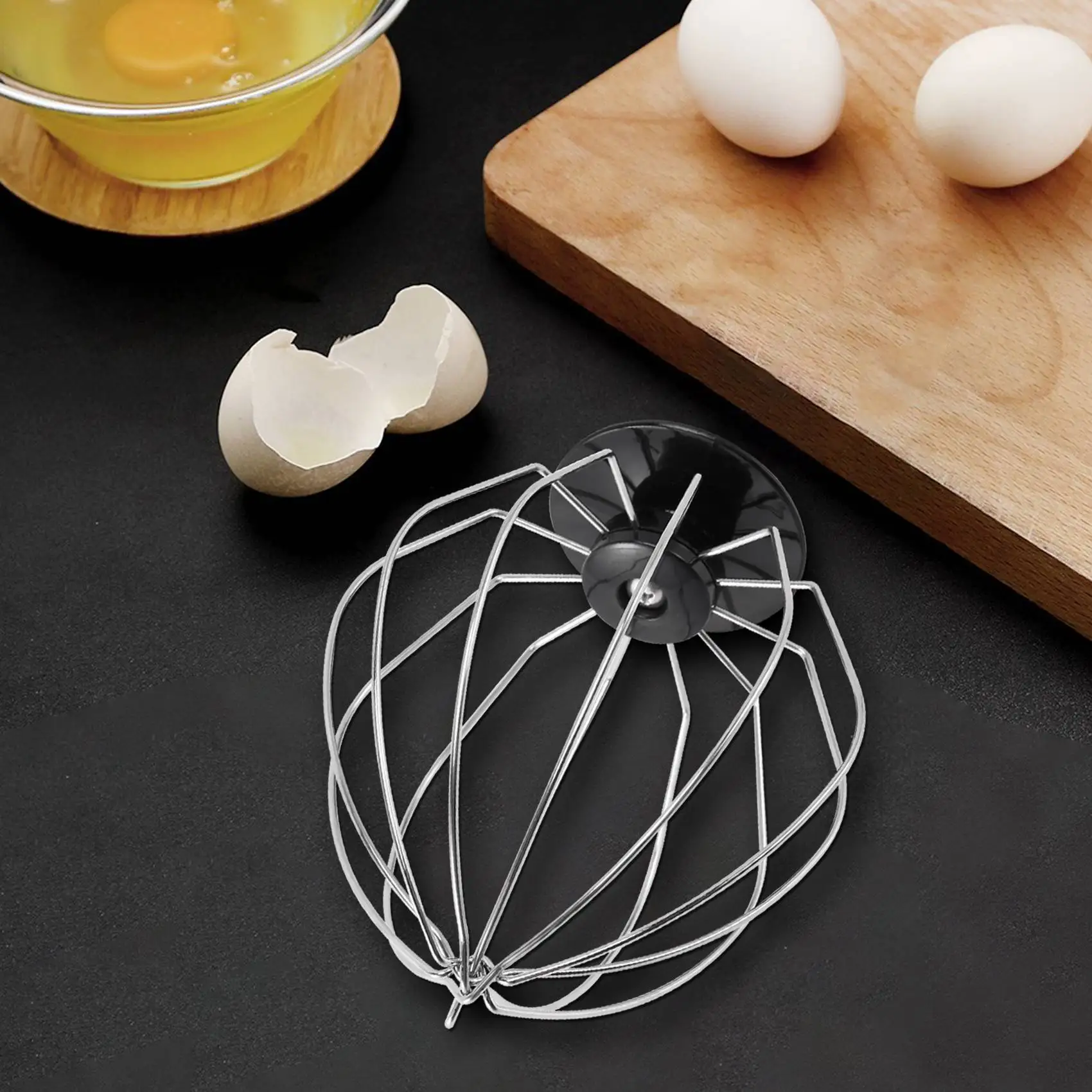 Stainless Steel Balloon Wire Whip Mixer Attachment for EPRO Flour Cake Balloon Whisk Egg Cream Kitchen