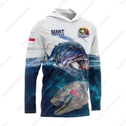 Men Hoodies Fishing Shirts Summer Fishing T-shirts Fishing Clothing Camping Hiking Sun Protection Breathable Camisa De Pesca