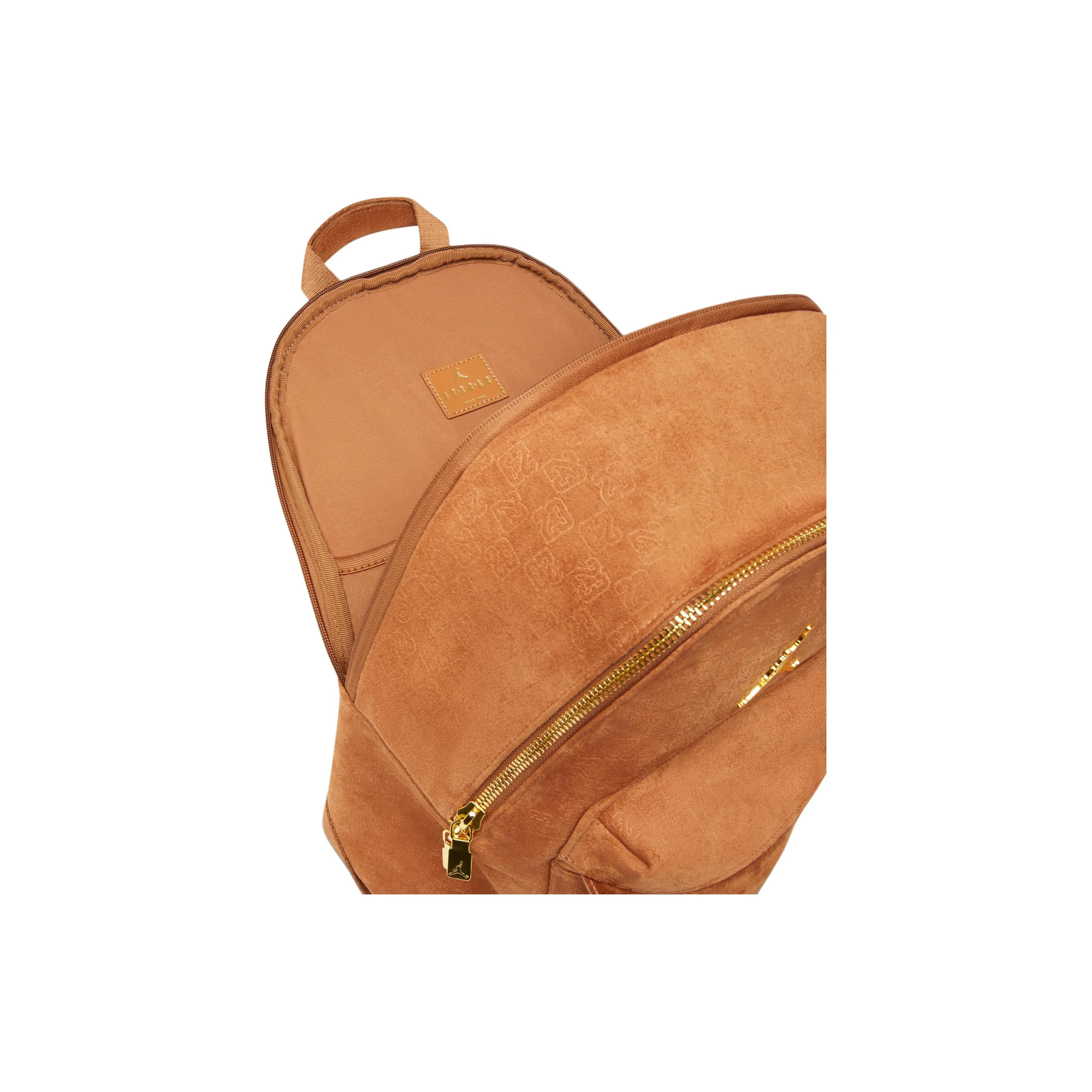 Jordan Monogram Polyester Backpack Men's Brandy IQ3205-200