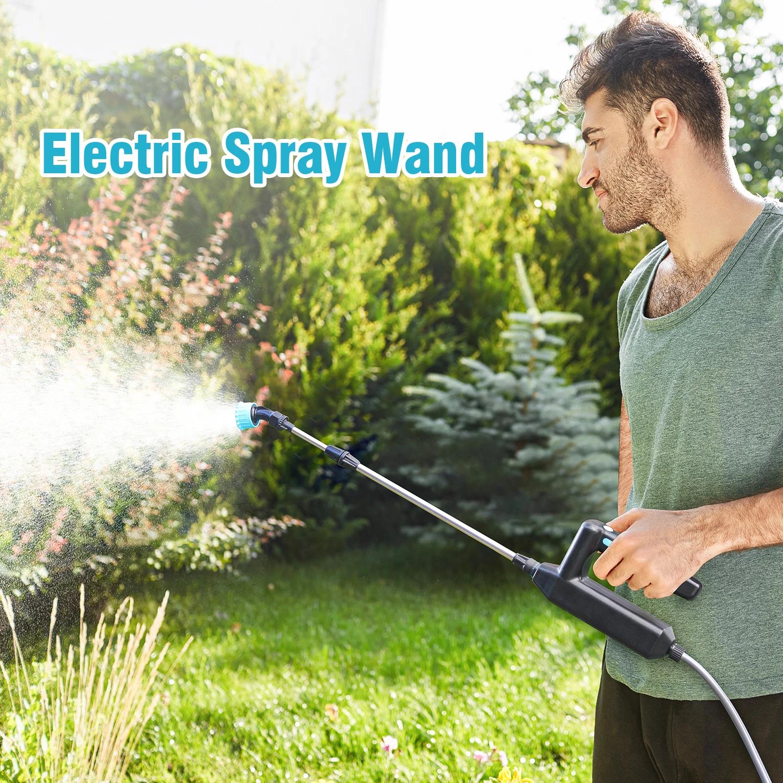 Sylstar New Arrival Garden ABS Knapsack Electric Battery Automatic Power Sprayer Pump