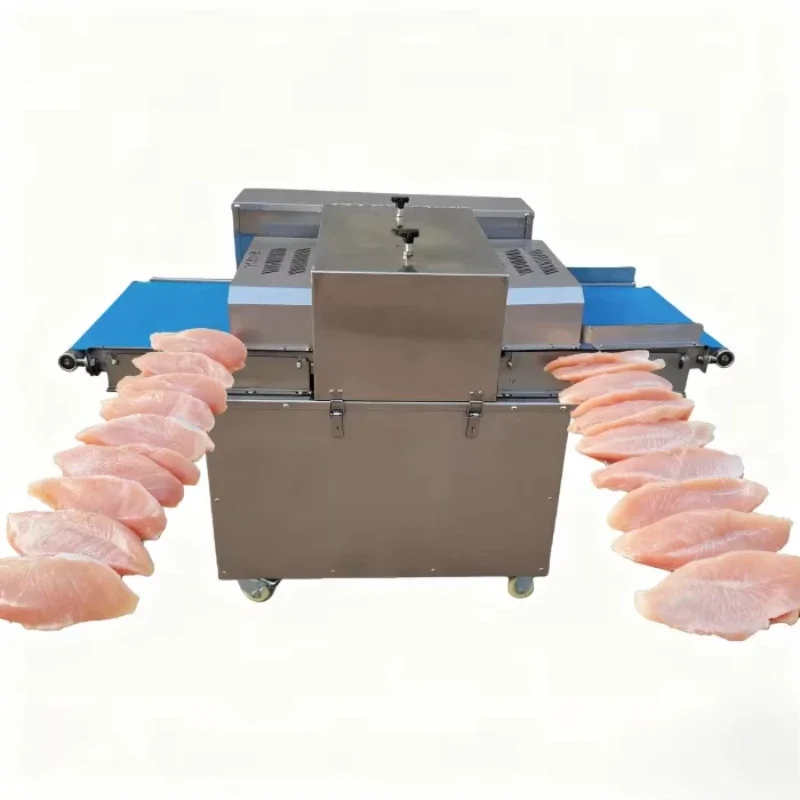Automatic meat strip cutting machine beef pork chicken breast jerky fresh meat slicer electric