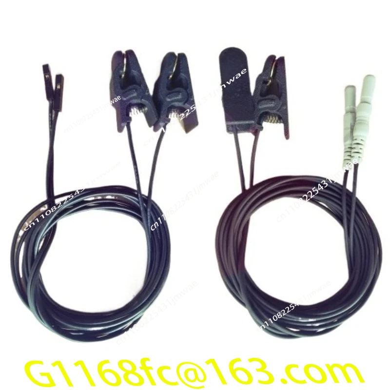 High Quality EEG Ear Clip Electrodes, Gold-plated Ear Clip Electrodes