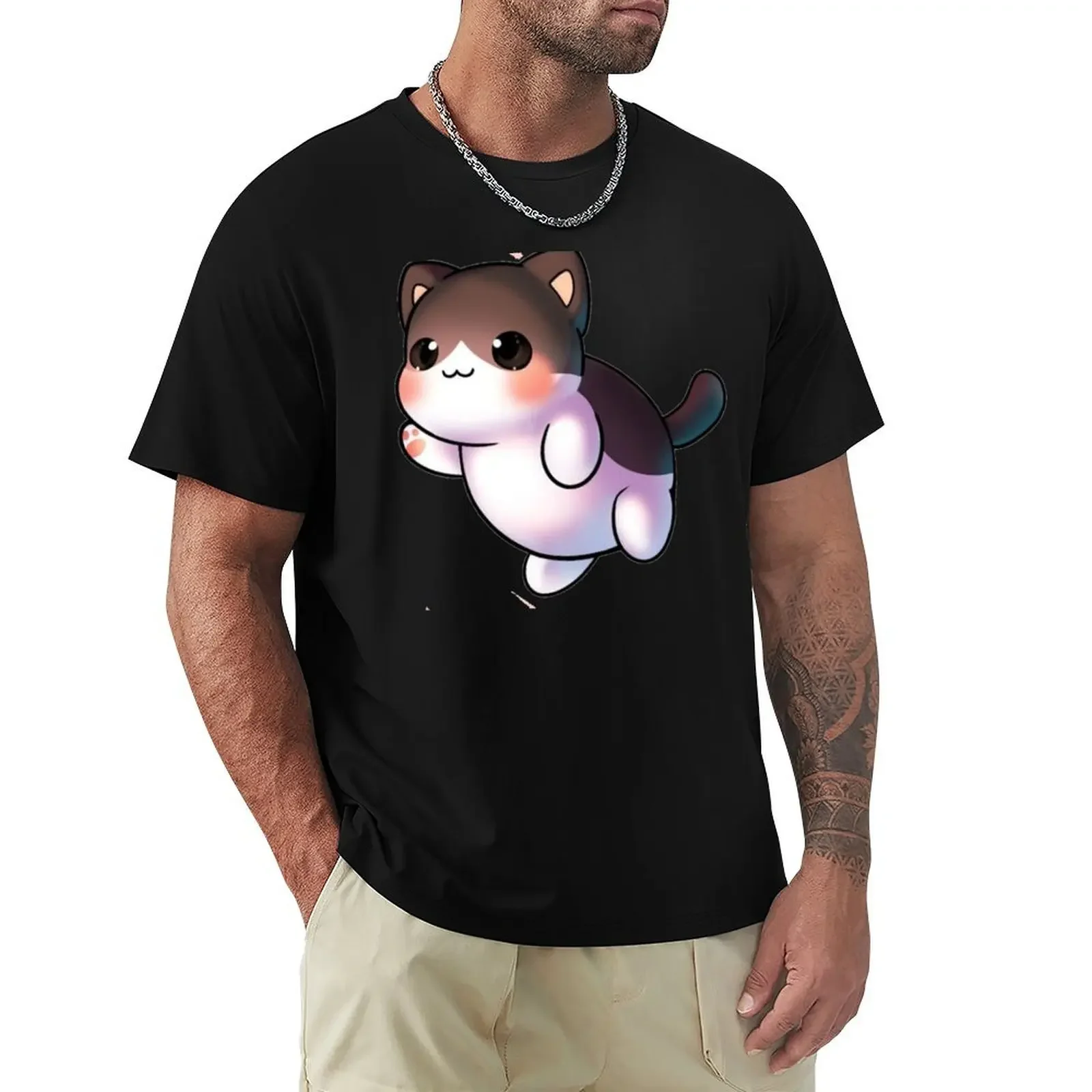 Copy of cute aphmau cat T-Shirt customs design your own plus size tops oversized men clothing