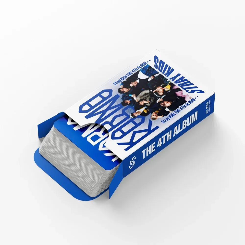 55 قطعة من ألبوم Straykids الجديد KARMA4th بطاقة الصور الطرفية ألبوم skzoo الديكور بطاقة لومو التذكارية #5