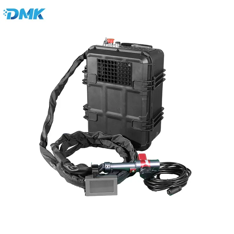 DMK Factory Luggage Suitcase Type Laser Cleaning Machine Portable Pull Rod Luggage Box Trolley Suitcase Trunk