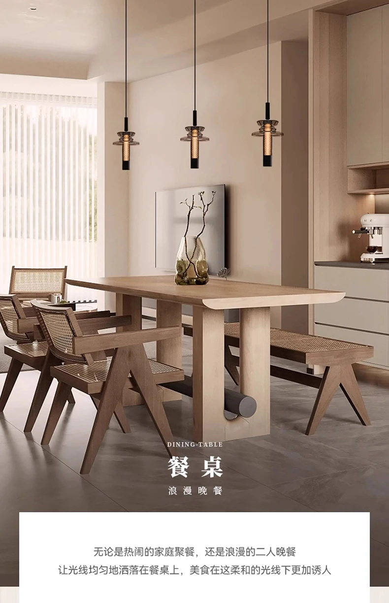 Nordic LED Pendant Light Bedroom Bedside Glass
