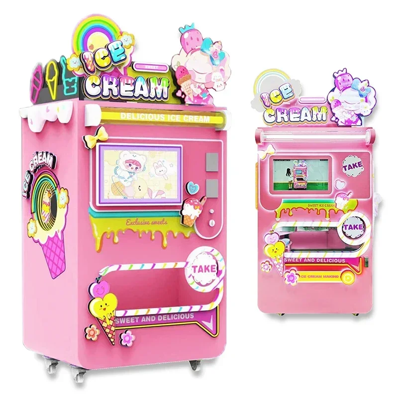 Hot Selling Self Service Ice Cream Machine For Business Soft Ice Cream Vending Machine