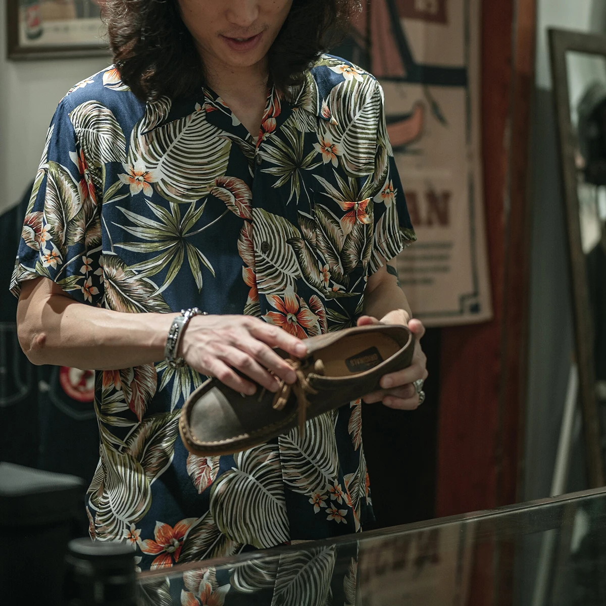 

Non Sto Летний кубинский воротник Hawaii Vaion irt Aloha Мужской ретро цветочный узор ort Sve Свободный крой Тонкий мужской irt