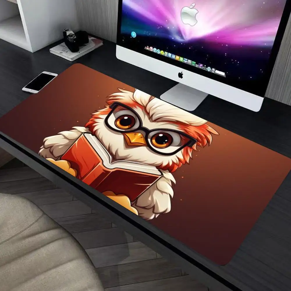 

Ccultured owl Mouse Pad large keyboard mouse desk pad non-slip rubber gaming mouse pad laptop mouse carpet