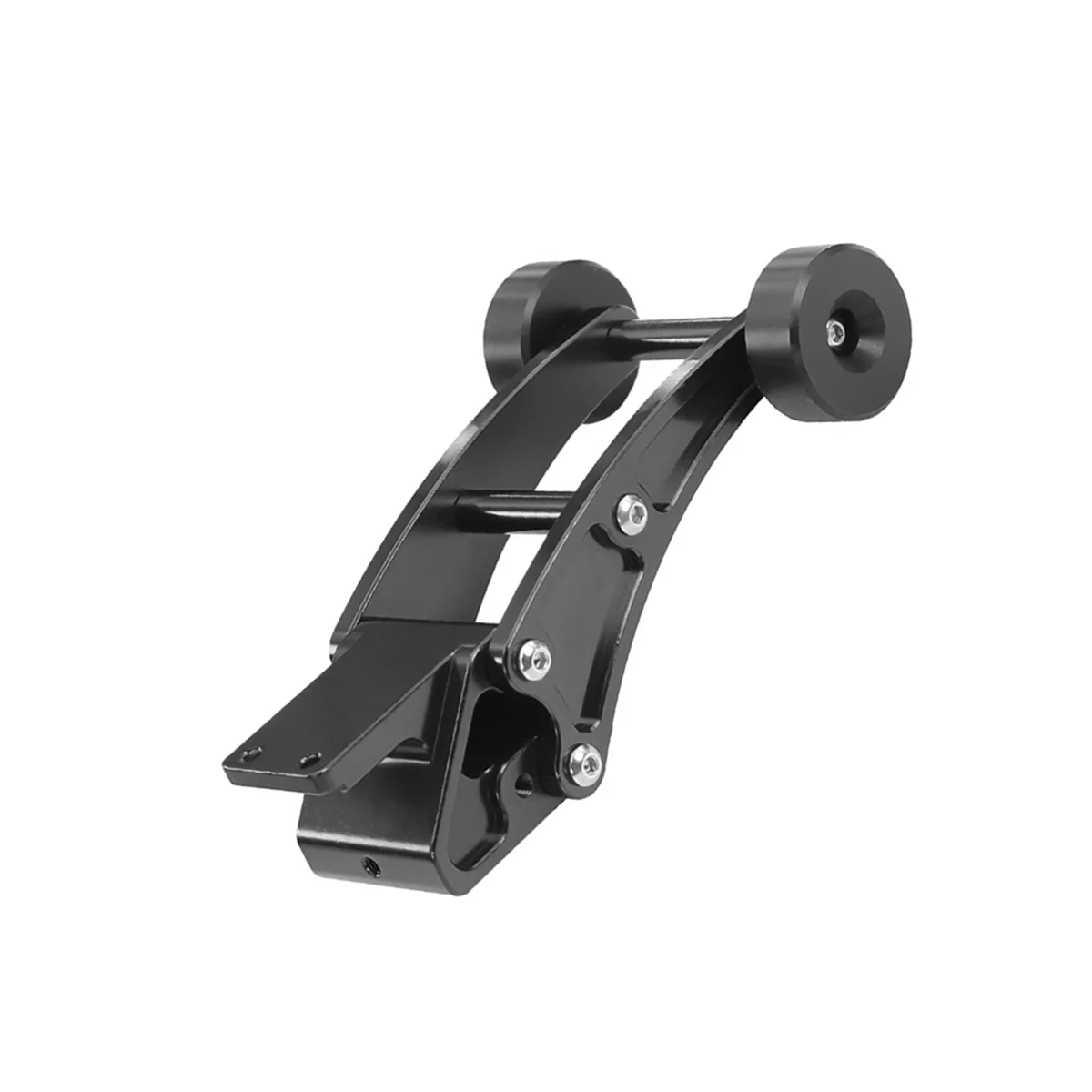 New For 1/14 Upgrades MJX Hyper Go 14210 14209 H14BM Metal Wheelie Bar Adjustable for High Speed RC Brushless RC Car Black