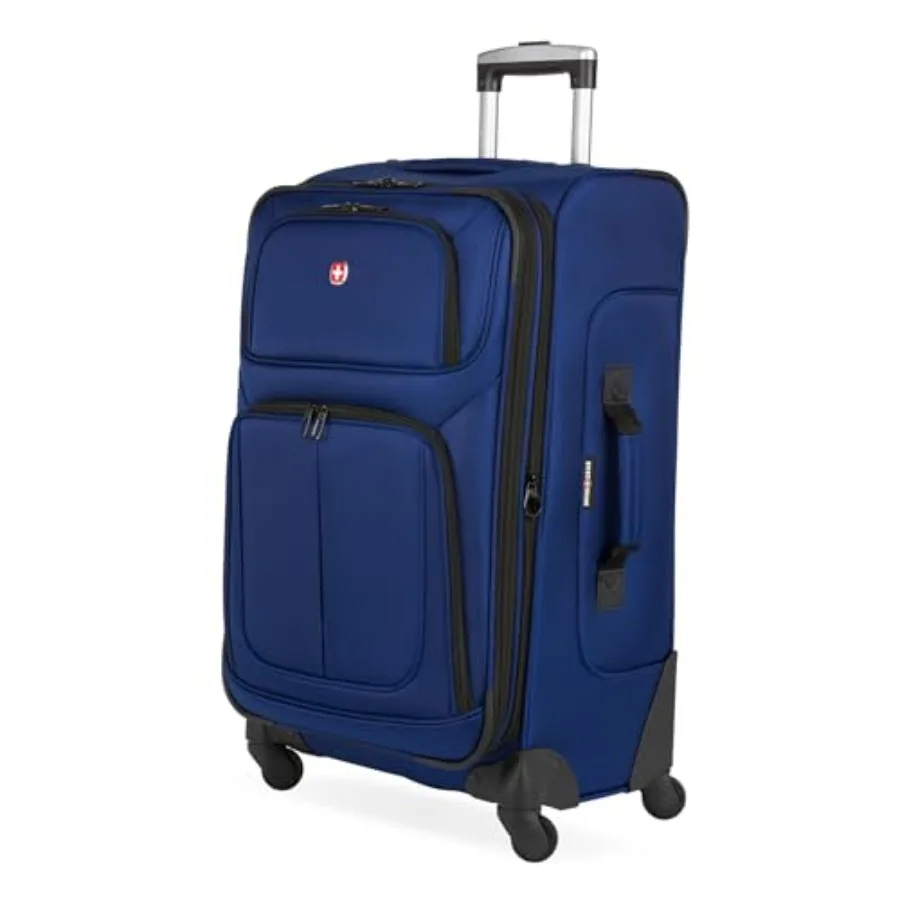 

Sion Softside Expandable Spinner Luggage Durable Lightweight Travel Suitcase